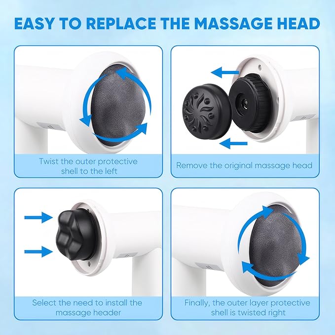Powerful Deep Tissue Massager: 5-in-1 Wireless Body Sculpting Machine Fat Remover for Abdomen Waist Arms HIPS and Legs