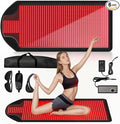 Large LED Light Mat for Home 74.8 × 33.5 in 1370 LEDs Foldable and Portable