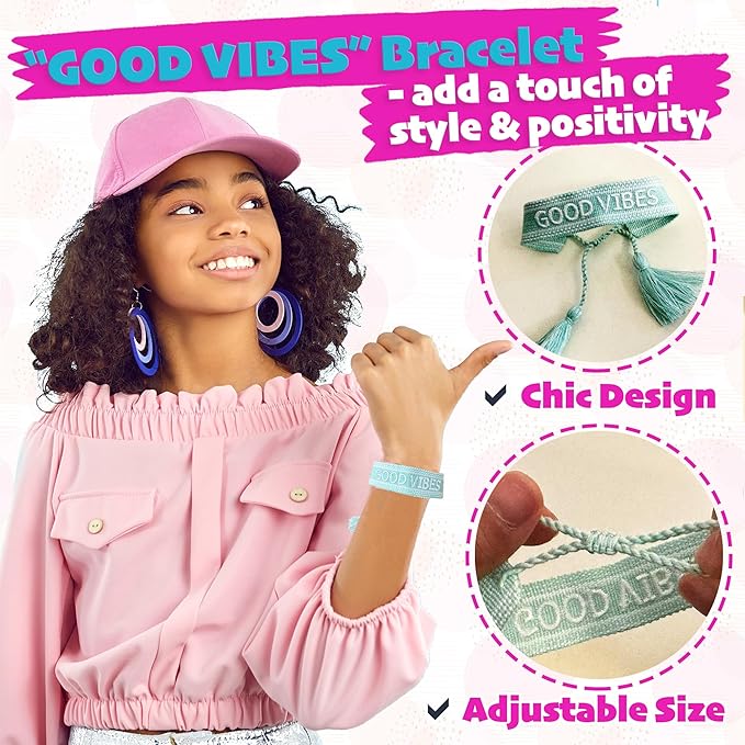 First Period kit for Girls | 22 PC Period Packs for Young Girls First Time | First Period Gift for Teen Girls with Sanitary Pad Storage Bag Wipes Bracelet Eye Mask Socks and More(Mint)