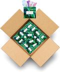 Green Fern Style Menstrual Kit All-in-One 50 Pack | Convenience on The Go | Period Kit Pack for Travelling Tweens &amp Teenagers or just When You’re Out | Individually Wrapped Feminine Hygiene Produ