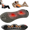 3 in 1 Lumbar Massage Pillow with Heat Deep Kneading Back Massager for Pain Relief Ergonomic Lumbar Support Cushion