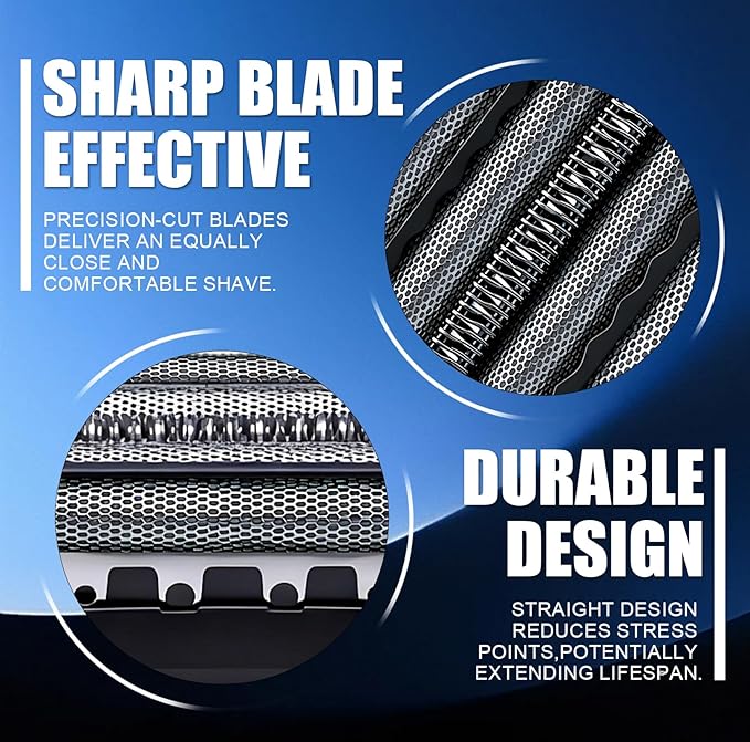 WES9032P Replacement Outer Foil and Inner Blade SetCompatible with Panasonic ARC5 5-Blade Shavers ES-LV97-KES-LV67-KES-LV95-SES-LV65-S (1 Count)