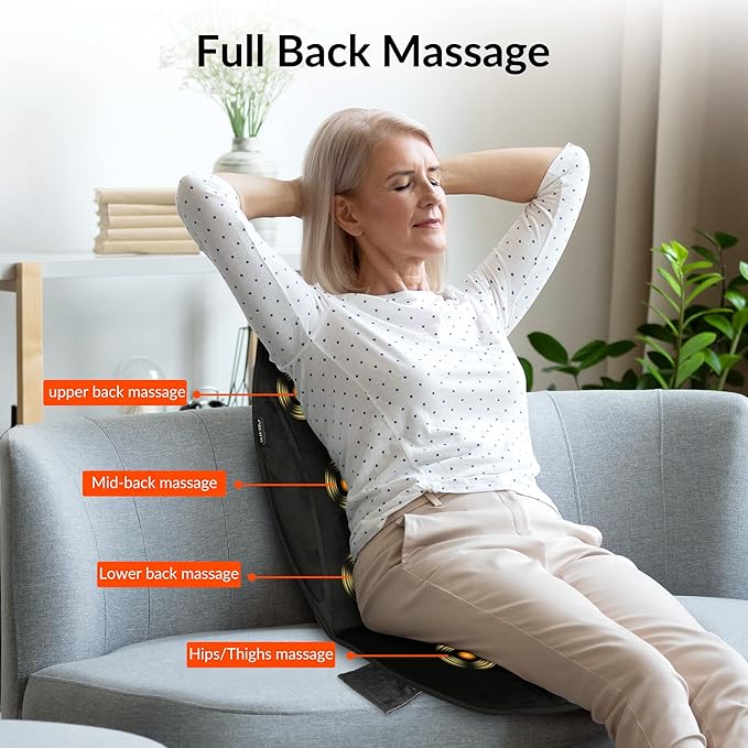 Full Back Massager with Heat Foot Spa Bath Massager with Heat