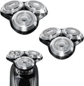 SH90 Replacement Heads Compatible with Philips Norelco Shavers Series 9000 New Version of Metal Wheel Buckle and Upgrade Double-Layer Precision Replacement Blades(2 Pack)