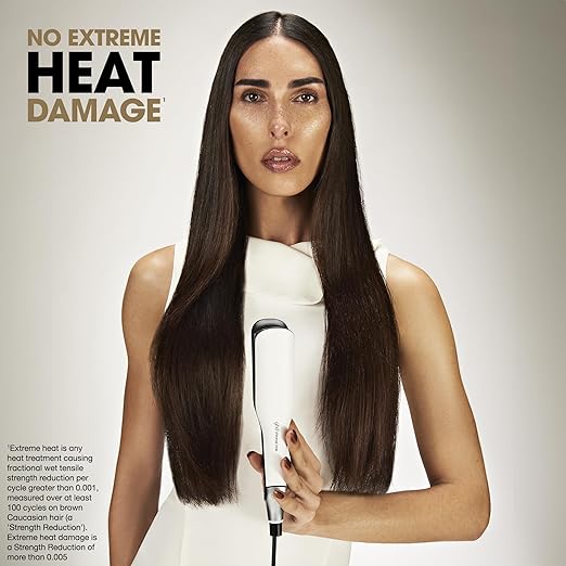ghd Chronos &amp Chronos Max Stylers -1 and 2 Professional Flat Iron Hair Straighteners|3X Faster Styling|More ShineLess Frizz &amp 3X Straighter in One StrokeResults that Last 24hrs|85% More Sh