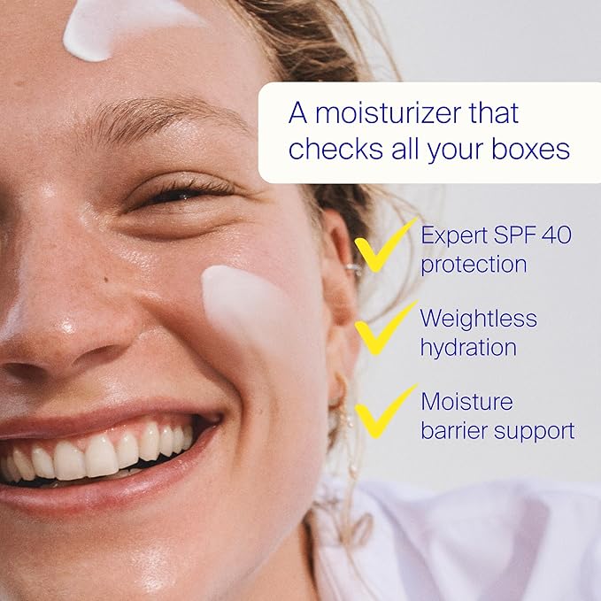 Supergoop! Triple Prep Weightless Multitasking Moisturizer SPF 40 Face Sunscreen - 1.7 fl oz - Hydrates &amp Protects Skin - Helps Filter Blue Light - Non-Comedogenic - For Normal to Oily Skin Types