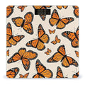 Smart Scale for Body Weight Digital Bathroom Weighing Scale Energy Saving Scale Orange Monarch Butterfly Floral