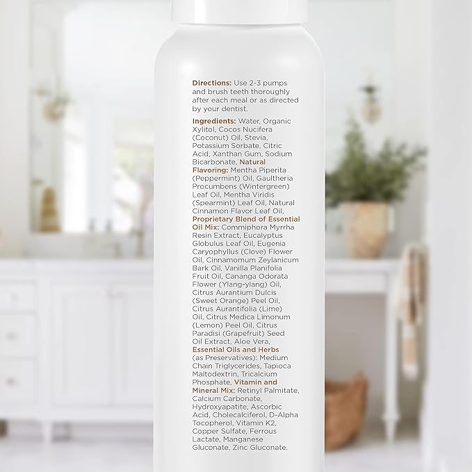 ORL Natural &amp Organic Mouthwash Uniquely Formulated to Clean Your Mouth Whiten Your Teeth Strengthen Tooth Enamel