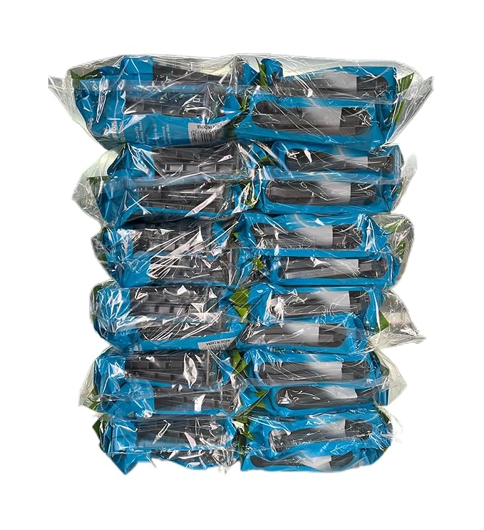 720 Pcs Disposable Twin Blade Razors with Safety Cap Stainless Steel Blades