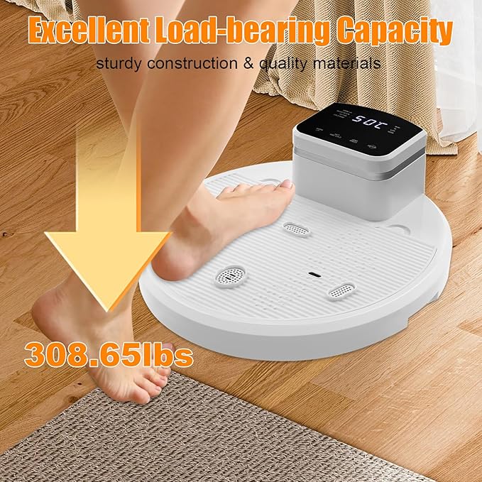 Full Body Dryer 110V 4 speeds Negative Ion Waterproof Blow Body Dryer1400W Intelligent Touch Body Dryer After Shower w/Pre-Warm &amp Non-Slip Feet for Bath &amp Washroom