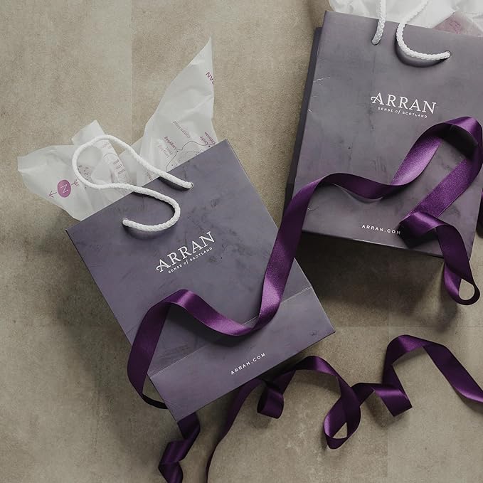 Arran Sense of Scotland Glenashdale Luxury Moisturising Bath and Shower Gel for Women with Freshly Rasped Lemons Grapefruit Green Leaf Essential Oils &amp Hearty Bergamot