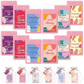 Frienda 12 Set Travel Size Hand Sanitizer Spray Bulk Portable Power Mist Thank You Mini Hand Sanitizer Employee Appreciation Day Gifts for Teacher Coworker Team Women's Day (PocketPink)