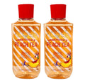 Bath &amp Body Works Honeysuckle Peach Tea Aloe + Vitamin E Shower Gel Duo Set - Full Size