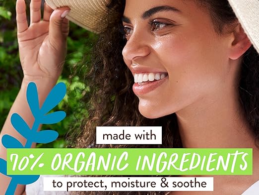 Babo Botanicals Daily Sheer Mineral Face Sunscreen Lotion SPF40 - Natural Zinc Oxide &amp Titanium Dioxide - 70% Organic Ingredients - Raspberry Oil &amp Aloe Vera - Fragrance Free - For Face - For