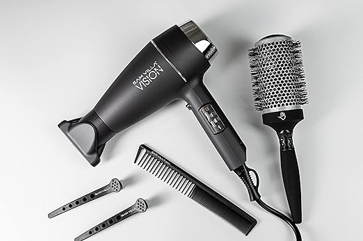 Sam Villa Vision Lightweight and Quiet Ionic Professional Hair Dryer With Variable Speed and Temperature