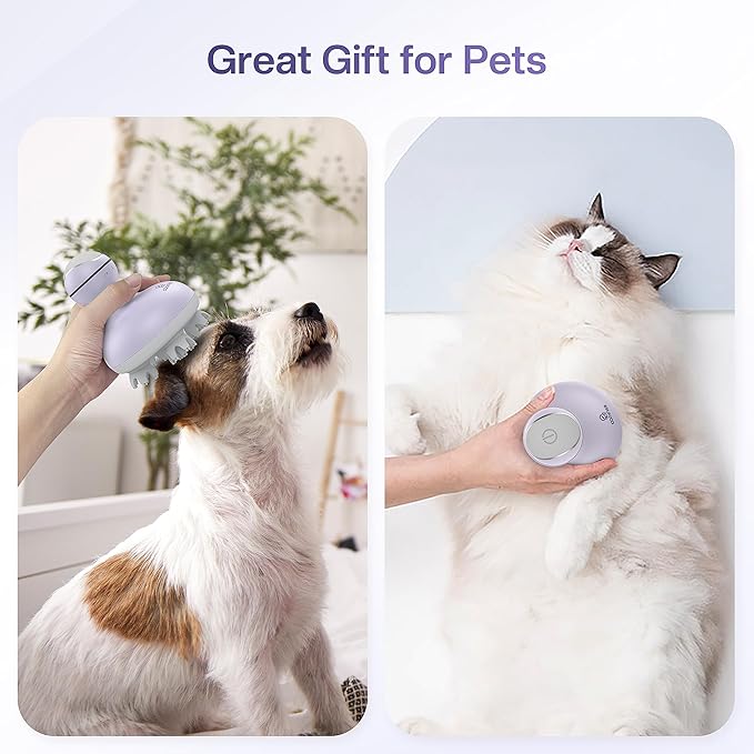 COMFIER Electric Scalp Massager with Mutlti-Modes Vibration Portable Handheld Head Scratcher for Hair GrowthWaterproof Head Massager for Full BodyDog Cat Massager for Deep Clean and Stress Relax