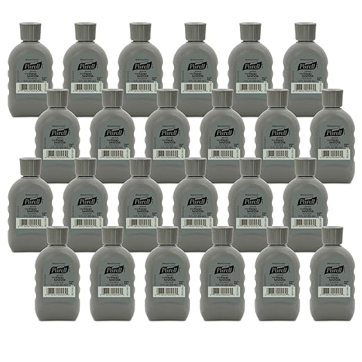 PURELL Advanced Hand Sanitizer Biobased Gel Fragrance Free 3 fl oz FST Rugged Travel Size Bottle (Pack of 24) - 9624-24