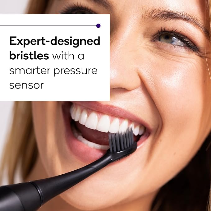 Burst Pro 2.0 Sonic Toothbrush for Adults (White) | Electric Toothbrush with Smart Pressure Sensor | Soft Bristles | 5 Modes/Refined Scoring System | USB-C Charging | Magnetic Wall Mount