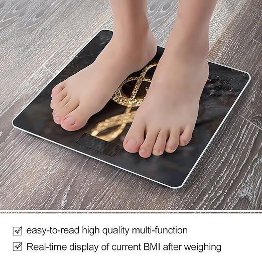 Music Note Scale for Body Weight Smart Scales Digital Bathroom Scale High Precision Weighing Scales with Large Display Weighing Machine for People