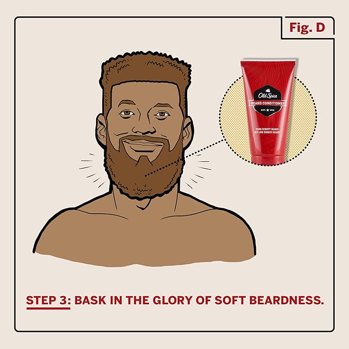 Old Spice Beard Leave In Conditioner for Men 5 Fl Oz