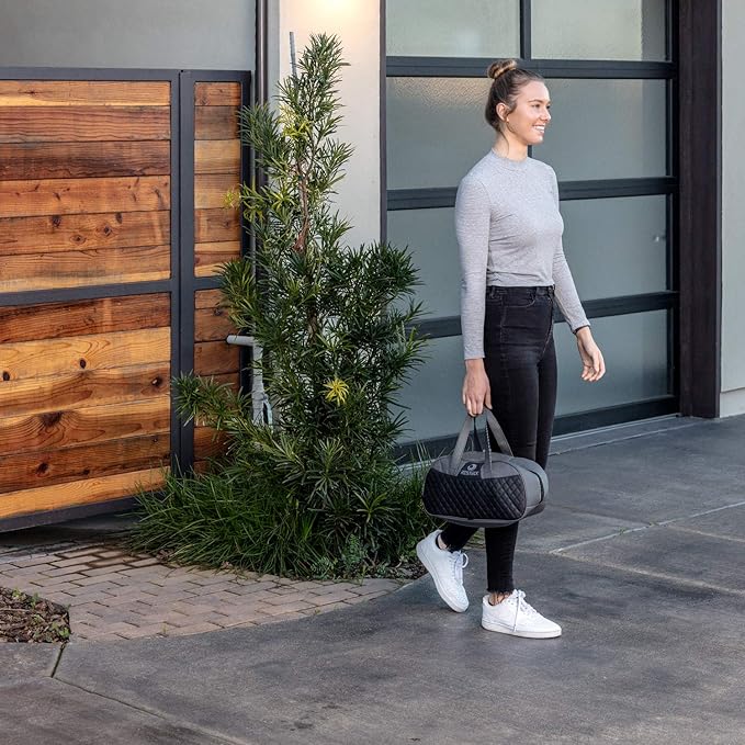 RESTECK Massagers for Neck and Back with Heat - Deep Tissue 3D Kneading Pillow Electric Shiatsu Shoulder Massage Foot LegsBody - Relieve Muscle Pain - Office Home &amp Car