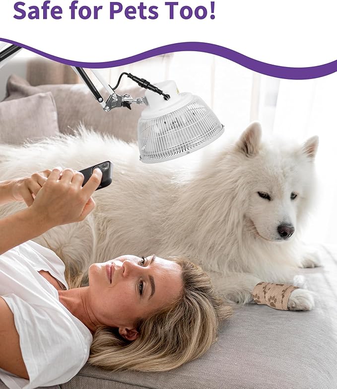 TDP Lamp Mineral Light Therapy Device for Pain Relief Relaxing Muscle with Quick Heating for Home &amp Clinic Use