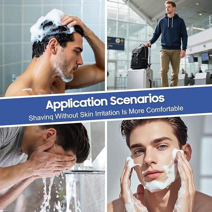 Electric Shaver for Men Cordless Electric Shaver for Men Face with 3D Floating Heads Rechargeable Bald Head Shavers for Mens Ipx7 Waterproof Body for Mens with LED Display Wet &amp Dry Use
