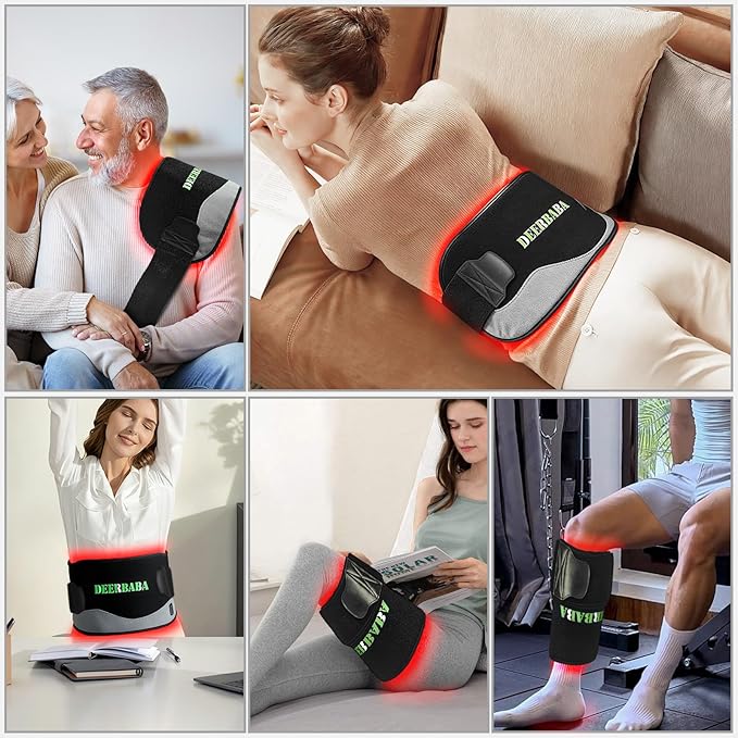 Red-Light-Therapy-for-Body2026 Upgraded-4 Modes 5 Stage Power Medical-Grade TPU Mat for Body Pain Relief20x 9Dual Wavelength Infrared Red Light Blanket LEDs