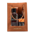 Bath &amp Body Works Men's Gift Set Mahogany Teakwood Scent – with Body Wash Bar Soap Moisturizing Cream Body Spray Men’s Grooming Collection for Gifting or Everyday Use - 1 Pack