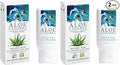 Aloe Cadabra Natural Water Based Vaginal Moisturizer Organic Aloe Non-Staining pH Balanced (Unscented 2.5 Ounces) (Pack of 2)
