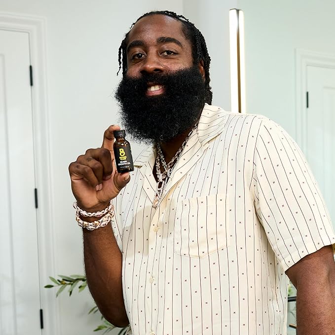 Beard Club - Beard Growth Serum with Natural Castor Coconut and Avocado to Grow a Thicker Fuller Beard Fill in Patches and Stimulate Healthier Facial Hair Growth