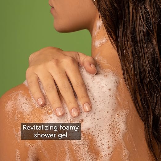 APIVITA Tonic Mountain Tea Shower Gel | Gently Cleanses Revitalizes &amp Preserves Moisture with Mountain Tea Propolis &amp Essential Oils