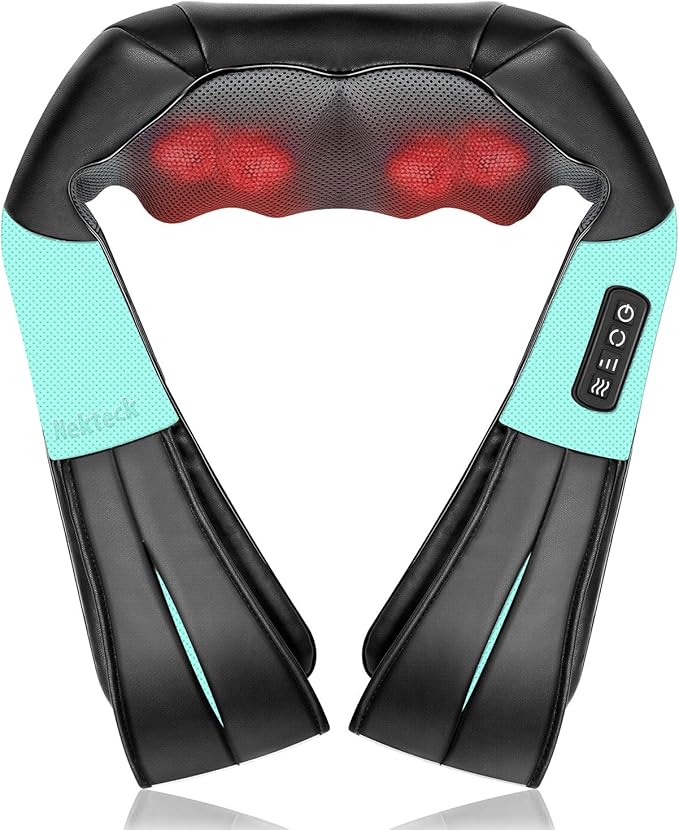 Nekteck Shiatsu Neck and Back Massager and Foot Basin