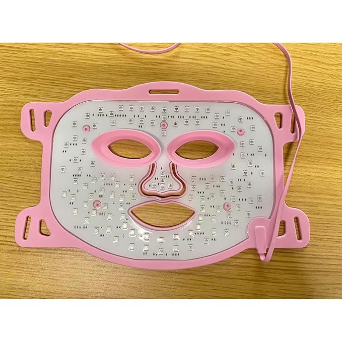 Red Light for FaceRed Light Mask For Face And Neck Women Heated Infrared Face MaskAnti-Aging InfraredLED 940nm IRa