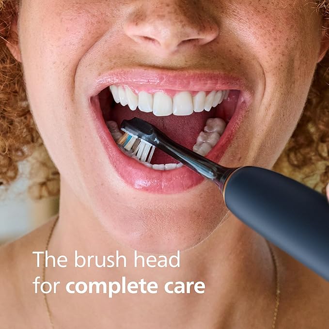 Philips Sonicare A3 All-in-One - Genuine Replacement Electric Toothbrush HeadsBlack One Year SupplyHX9094/95(Pack of 8)