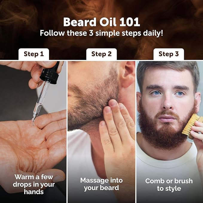 Detroit Grooming Beard Oil | Hydrating &amp Nourishing Formula with Vitamin E • Corktown Scent (1 oz)