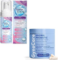 Terramed Just Think Comfort Feminine Wellness Bundle: Vaginal Probiotic Capsules + Unscented Feminine Wash – Dual Support for pH Balance Odor Control and Intimate Health
