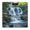 Waterfall Flowing Down Scale for Body Weight Smart Scales Digital Bathroom Scale High Precision Weighing Scales with Large Display Weighing Machine for People