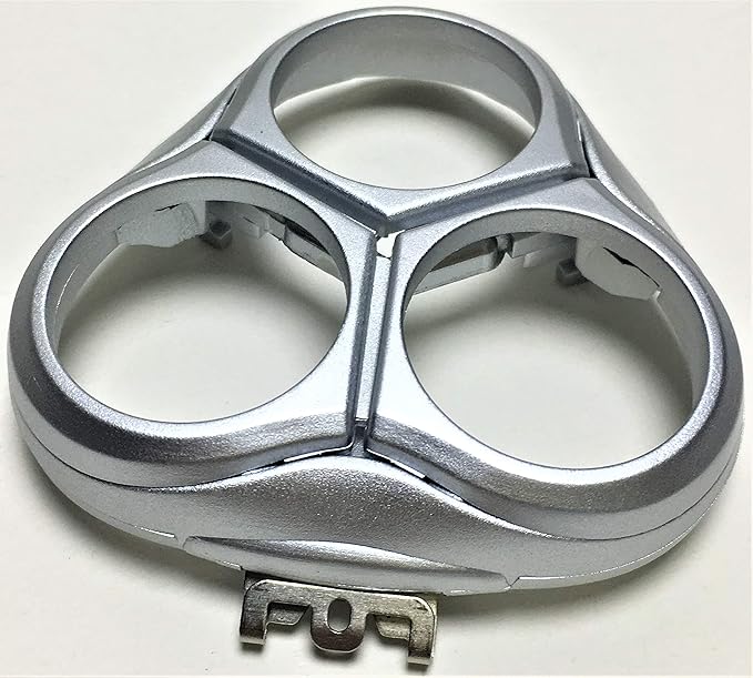 Shaver Razor Head Frame Holder Cover Replacement For Philips Norelco SmartTouch-XL HQ9190 HQ 9190XL 9190XLCC HQ9195 HQ 9195XL 9195XLCC HQ 9199 HQ 9199XL 9199XLCC Men's Beard New Silver