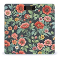 Lots of Flowers Scale for Body Weight Highly Accurate Digital Bathroom Body Scale Digital Bathroom Scales for People Anti-Slip Large LCD Display Smart Scales