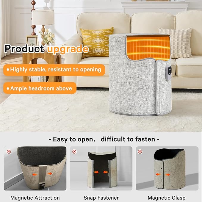Under Desk Heater &amp Space Heater for Indoor UseLeg Foot Feet Warmer For Office Home Quiet Small Portable Personal Office Heater AccessoriesEssentials Supplies For Women Men Gifts Large