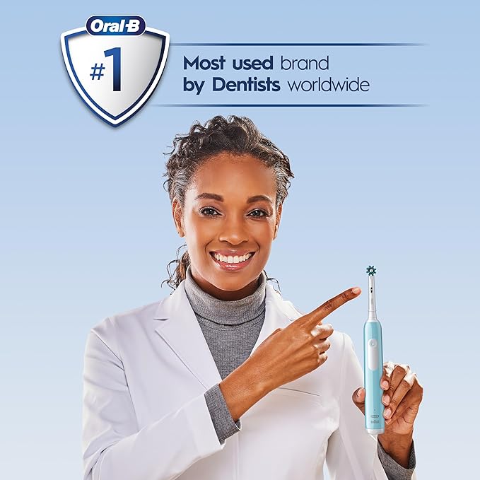 Oral-B Pro 1000 CrossAction Electric Toothbrush Green