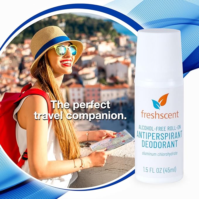 Freshscent Roll-On Deodorant Alcohol Free 1.5 oz. Pack of 96