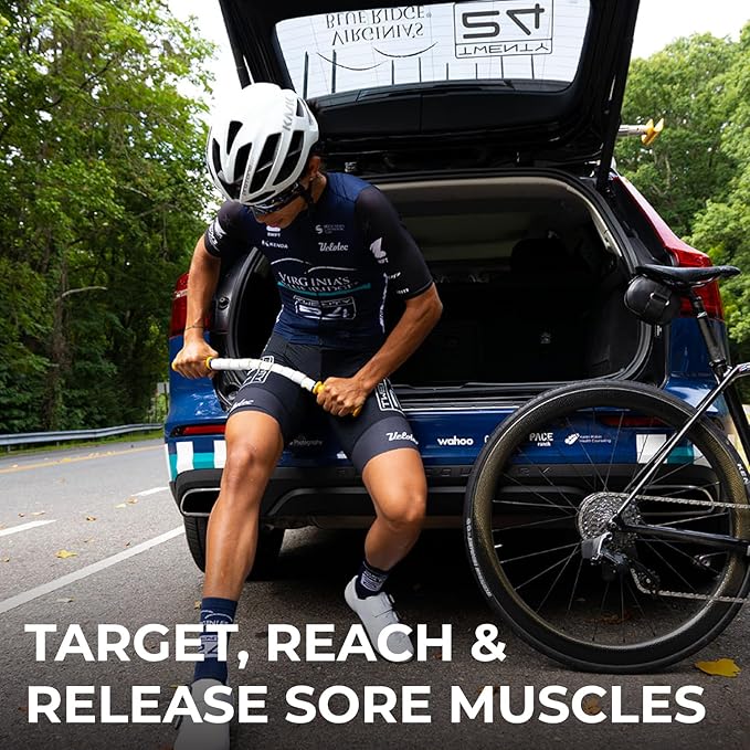 The Original Massage Stick - Self Myofasical Release Muscle Roller Stick - 20 Marathon Stick