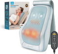 COMFIER Shiatsu Back Massager with Heat &amp Vibration 3D Deep Kneading Back Massage for Pain Relief Home Office UseBlue