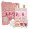 Caress Daily Silk Bar Soap &amp Hydrating Body Wash Gift 4 count