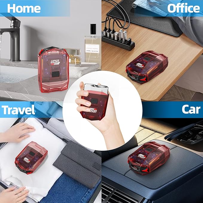 Cyberpunk Mini Electric Shaver Portable Electric Razor for Men Smart Display IPX7 Waterproof Wet &amp Dry Shaving Rechargeable Cordless Rotary Shaver for Home Office Car Gifts