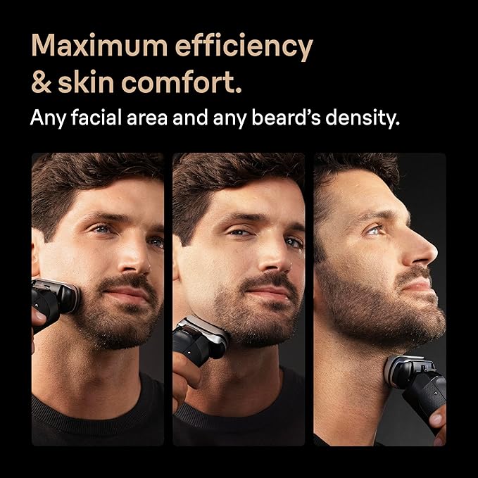 Braun Series 9 PRO+ Electric Shaver Pro SensoAdapt 6in1 SmartCare Center Wet &amp Dry Razor 9660CCPS Black