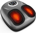 FSA Eligible Foot Massager for Neuropathy HSA Store Feet Massager with Heat Vibration &amp Compression Deep Kneading for Tired Feet Birthday Gifts for Women Men（Gray）