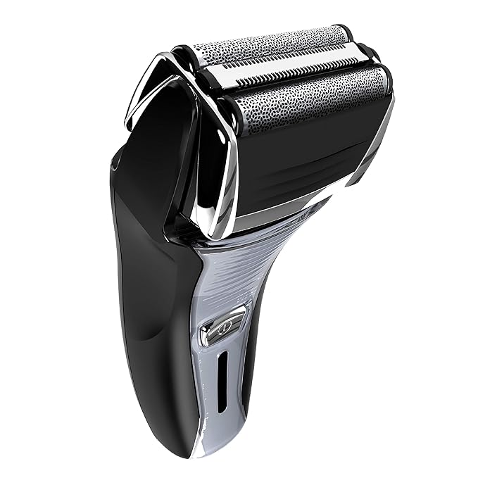 Remington F5 Power Series Foil Shaver Electric Razor for Men Cordless Rechargeable with Pop Up Trimmer Pivot &amp FlexFoil Technology Lightweight Handheld Design Black
